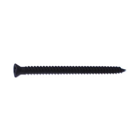 Midwest Fastener Drywall Screw, #6 x 2-1/4 in, Steel, Trim Head Phillips Drive, 30 PK 30902